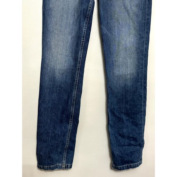 Frame Heritage Le Sylvie Slender Straight Blue Jeans 24 Beautiful Condition - Picture 4 of 10